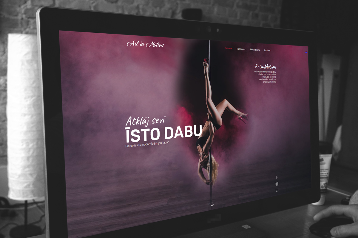 ArtInMotion website